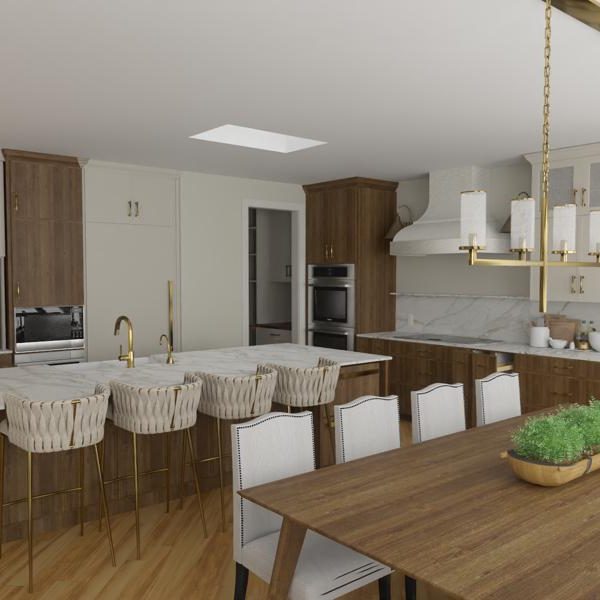 Discovery Ridge Rendering Kitchen