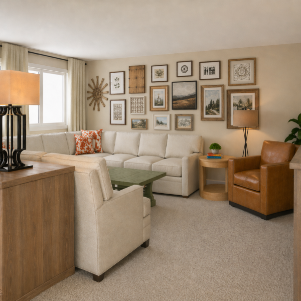 Tuscany Estates Spanish Revival Bonus Room Rendering